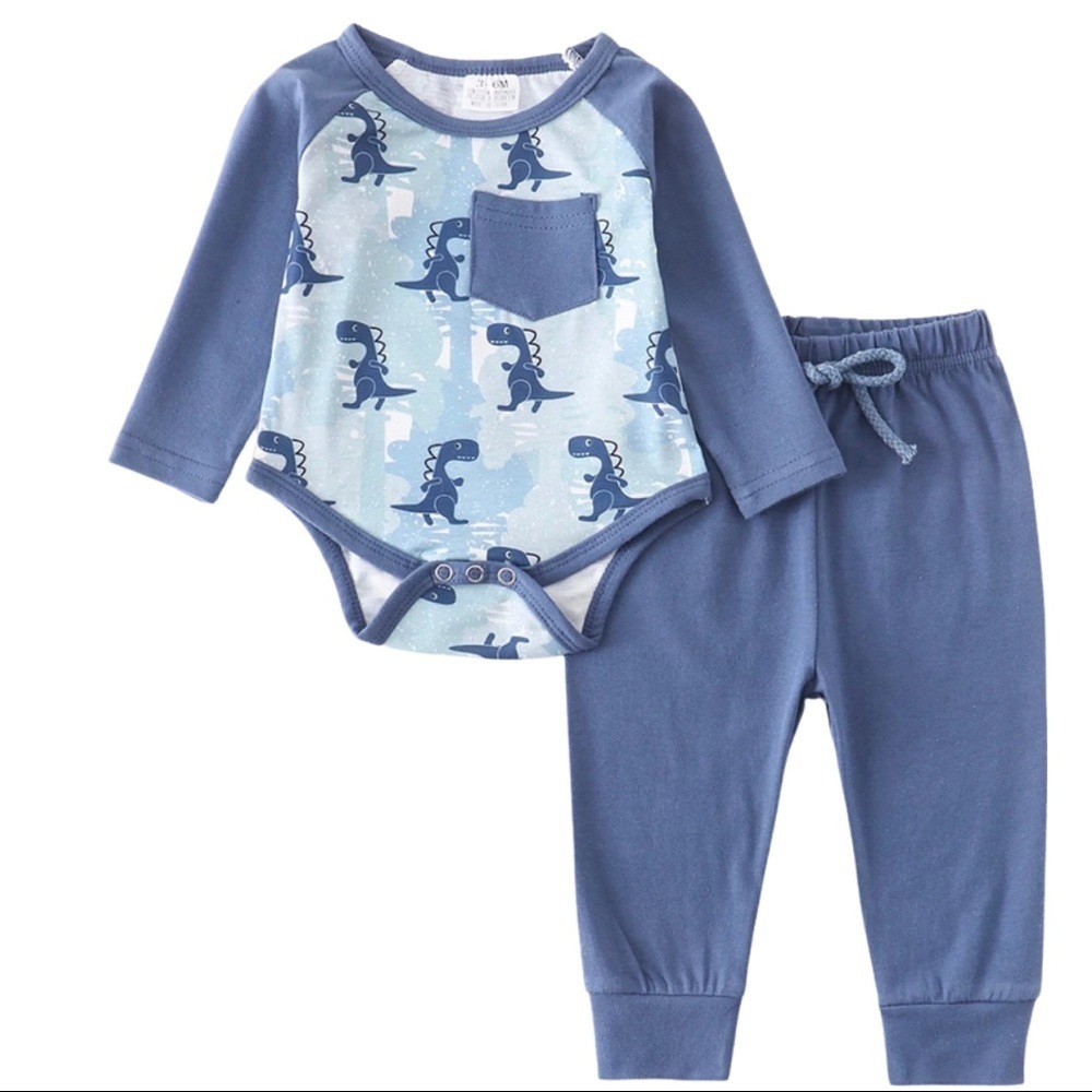NEW - Dinosaur Baby Romper Suit